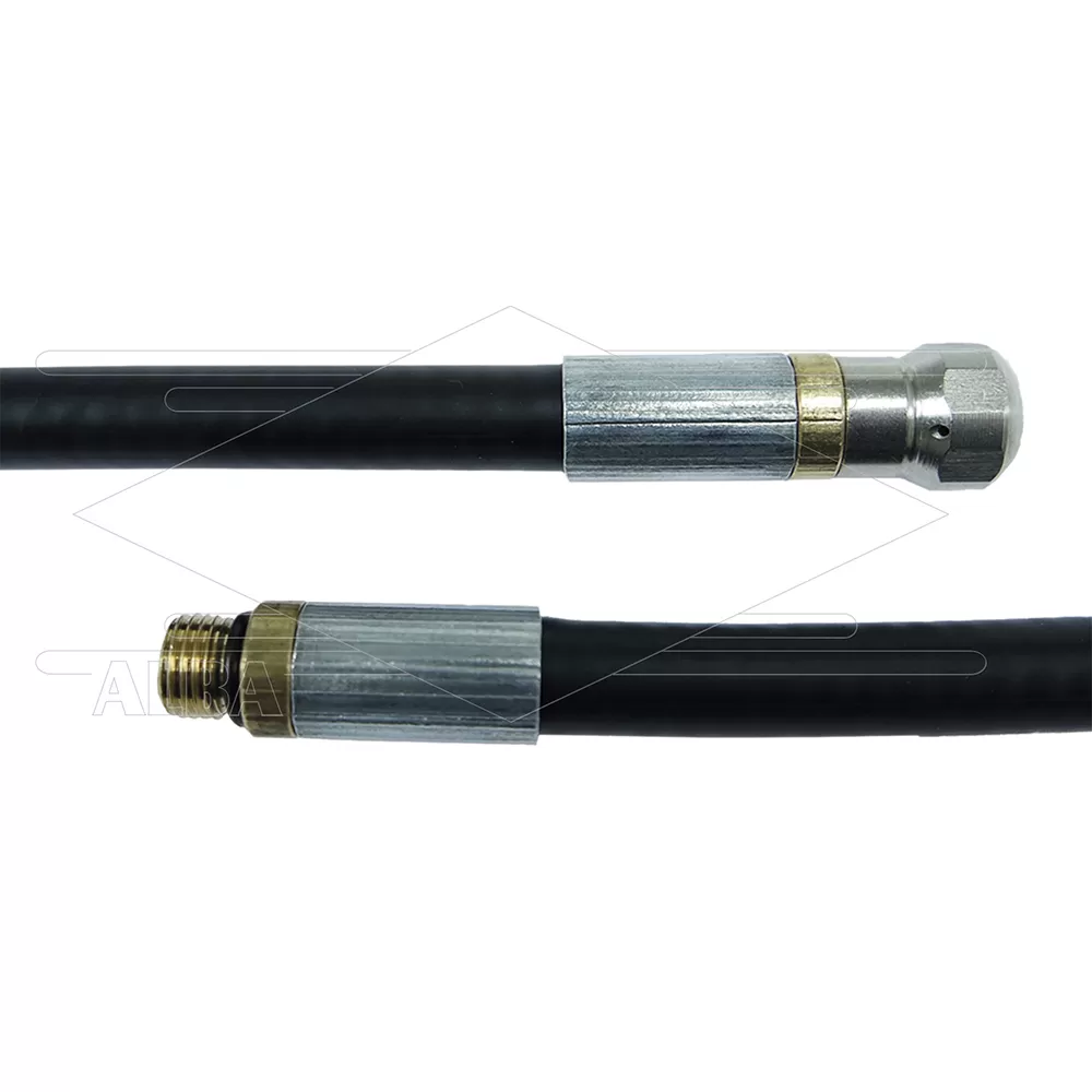 NW5 rioolslang - 30m - 200 Bar - nozzle met voorboring - 1/8bu met O-ring - met eindmarkering - Afbeelding 1