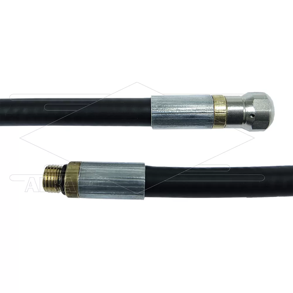 NW5 rioolslang - 40m - 200 Bar - nozzle met voorboring - 1/8bu met O-ring - met eindmarkering - Afbeelding 1