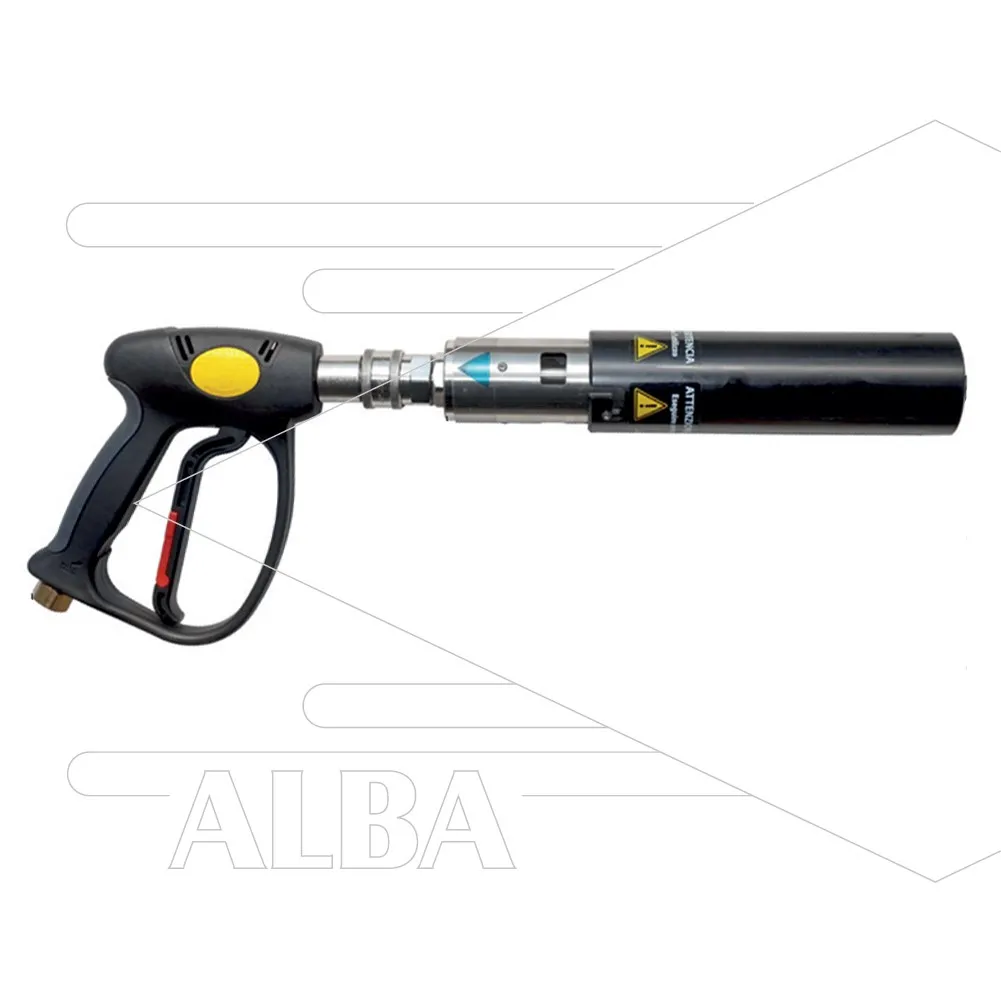 Multifunctionele 3 Jet Lans - ML957 - verstelbaar - L=560mm – nozzle 0.55 - 250 Bar – 50 l/min – max 60°C – 3/8″ bi - Afbeelding 1