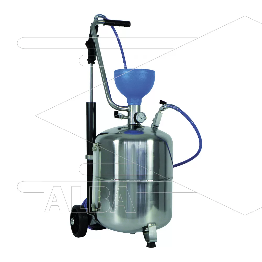 Schuimtank rvs  -  24ltr - Afbeelding 1
