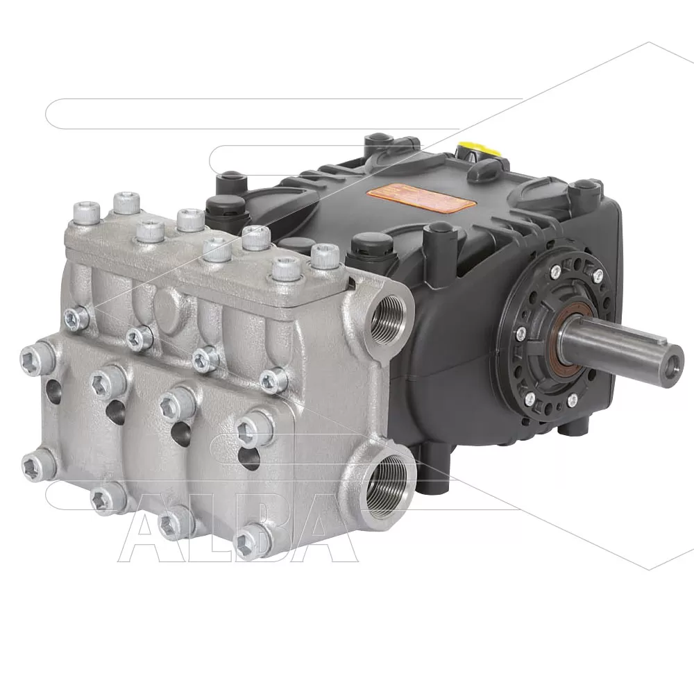 Interpump WK6 plunjerpomp - 62 l/min - 100 Bar - 1000 tpm - 11,84 kW - As R - serie 70 - Afbeelding 1