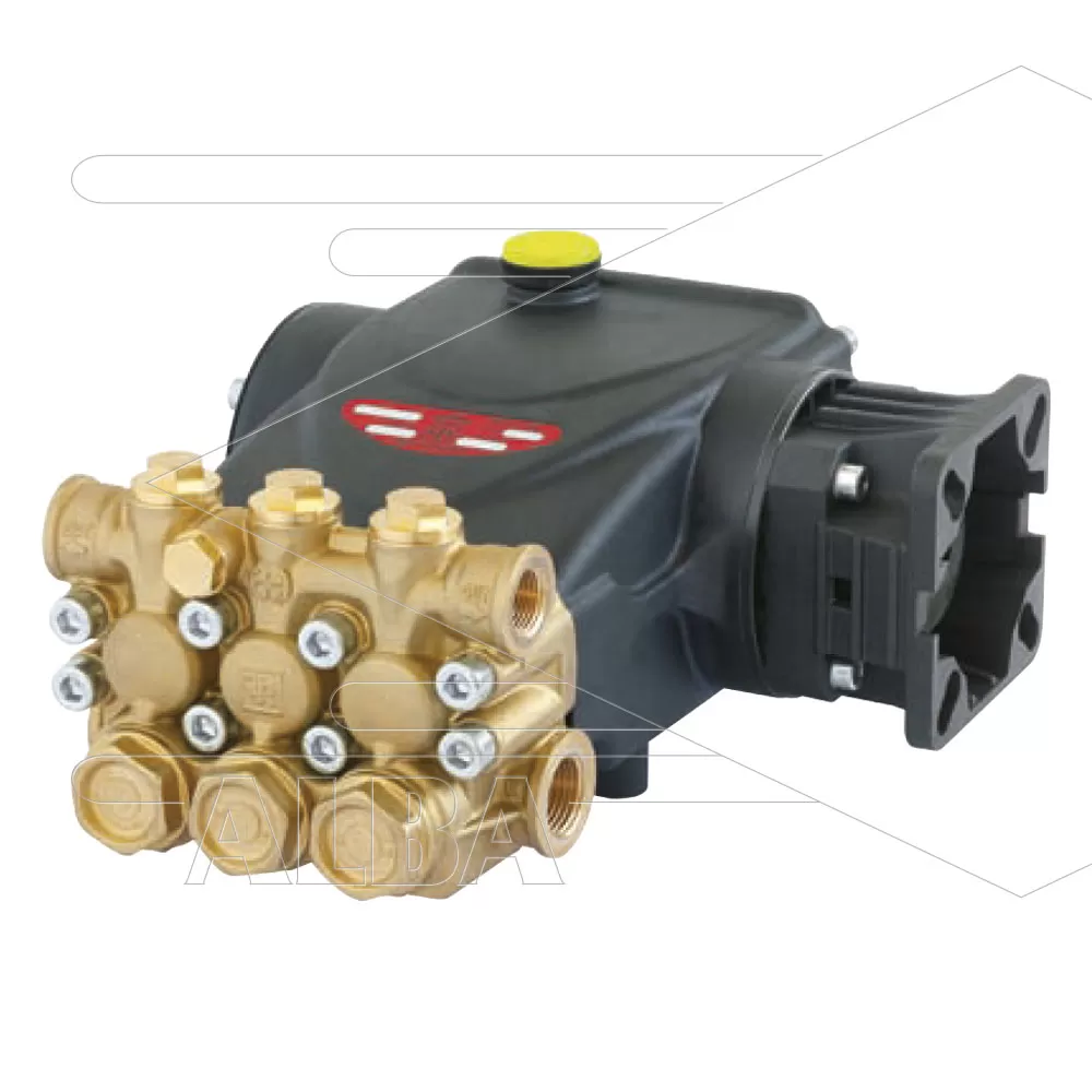 E2E2113C3/4 plunjerpomp met flens SAE J609-A ext.3 (3/4" inwendige as) - Afbeelding 1