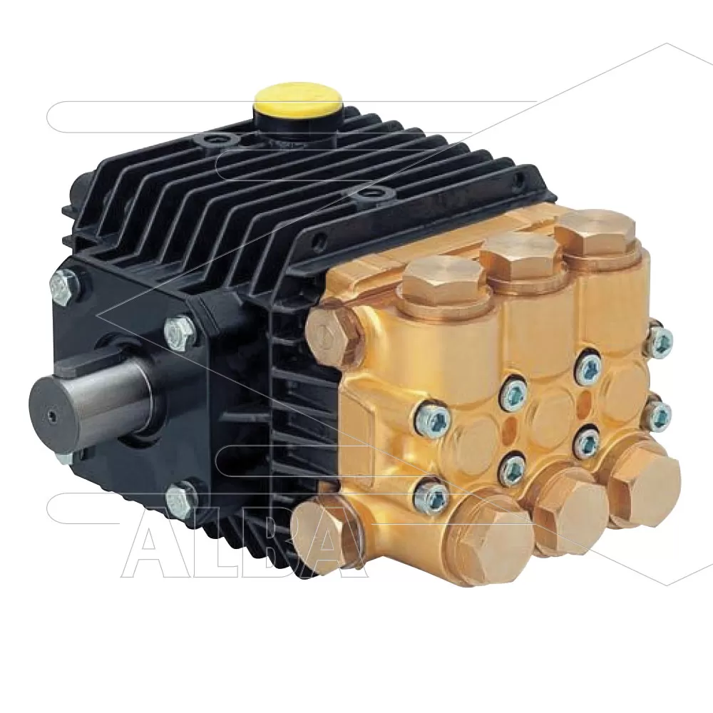 Interpump FE5108L nevelpomp - 8 l/min - 100 Bar - 1450 tpm - 1,55 kW - As L - serie 51 - Afbeelding 1