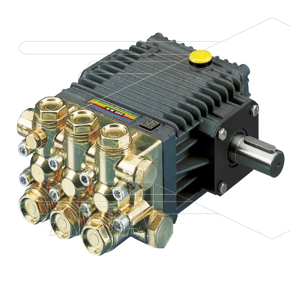 WW156 M plunjerpomp - 15 L/min - 150bar - 2800tpm - 4,04kW - Afbeelding 1