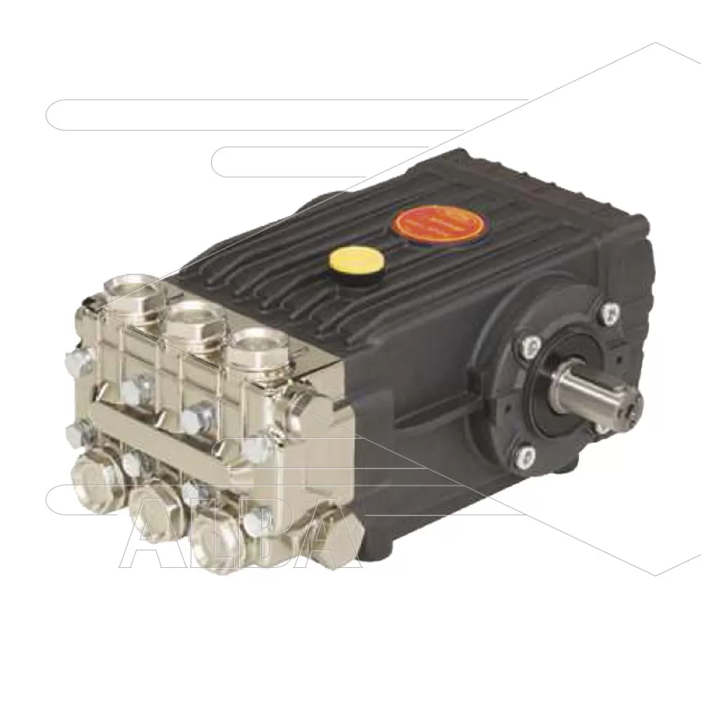 Interpump VHT4723 plunjerpomp - 23 l/min - 160 Bar - 1450 tpm - 7,35 kW - max 110°C - As R - serie 47VHT - Afbeelding 1