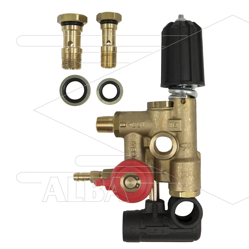 W2-1 controlset, 11 - 15 L/m, Interpump serie 44 - 49 - 50 - 60 - Afbeelding 1