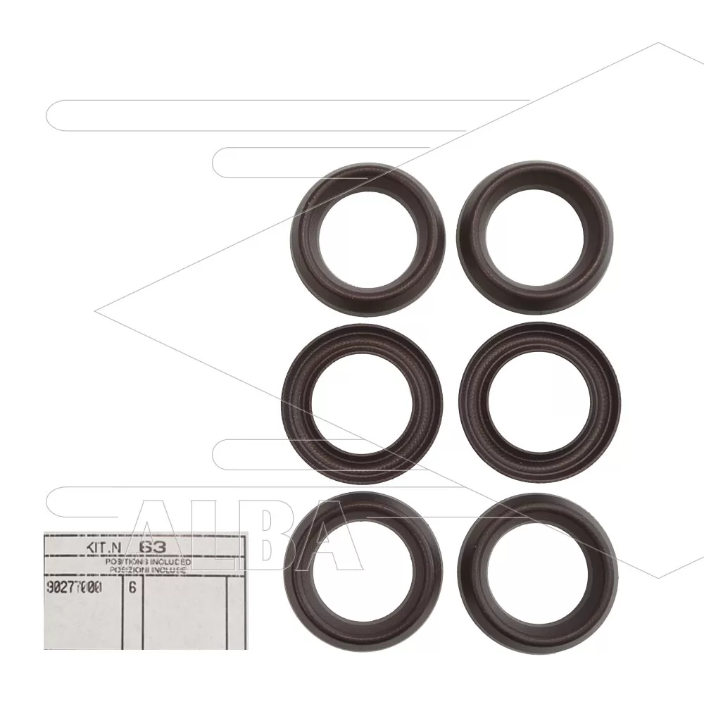 Kit 63 - Set afdichtingen 30x45x7,5 (6x) - Serie 69 - W103 - Afbeelding 1
