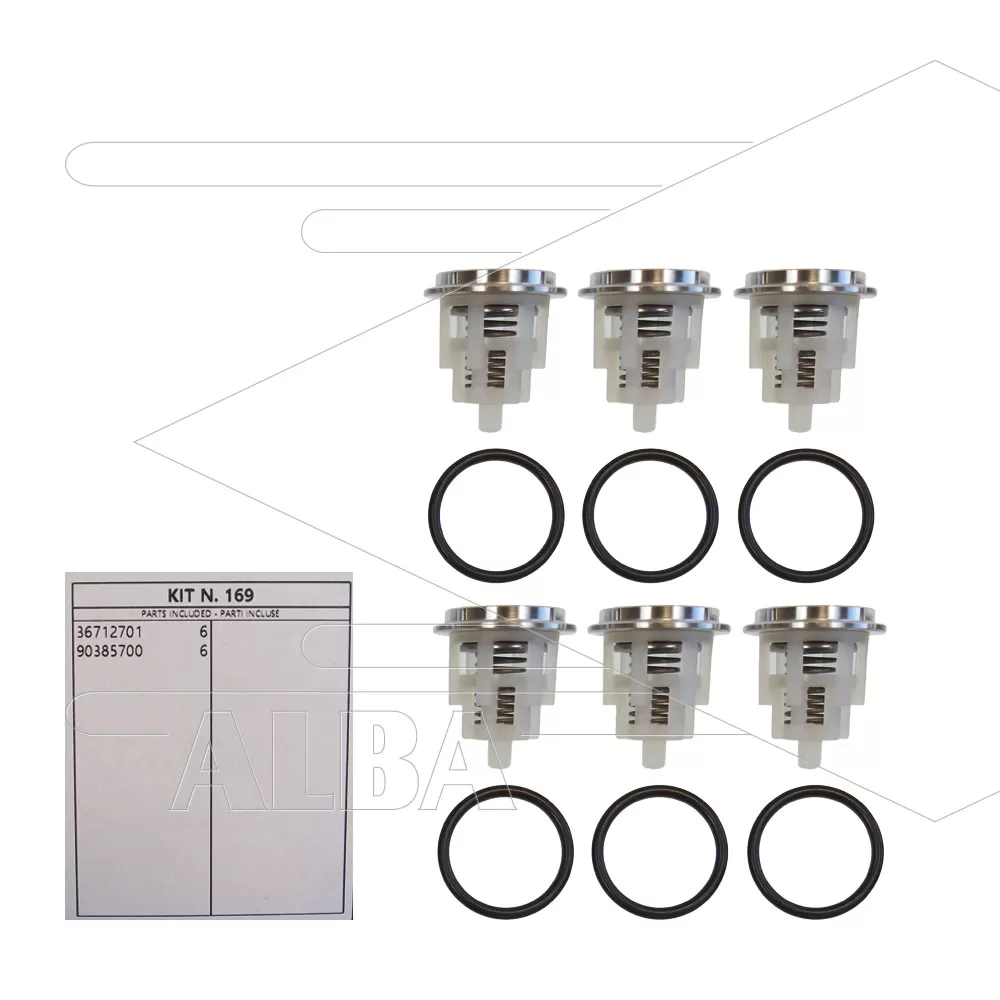 Kit 169 - Kleppenset (6x) - Serie 47 + 66 - Afbeelding 1