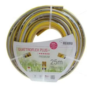 Quattroflex Plus - waterslang - lagedruk - 19mm (3/4") - rol à 25m - Temp: -20° tot 60°C - max 35 Bar
