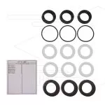 Kit 285 - Afdichtingsset voor 3 plunjers Ø20mm - Serie 59
