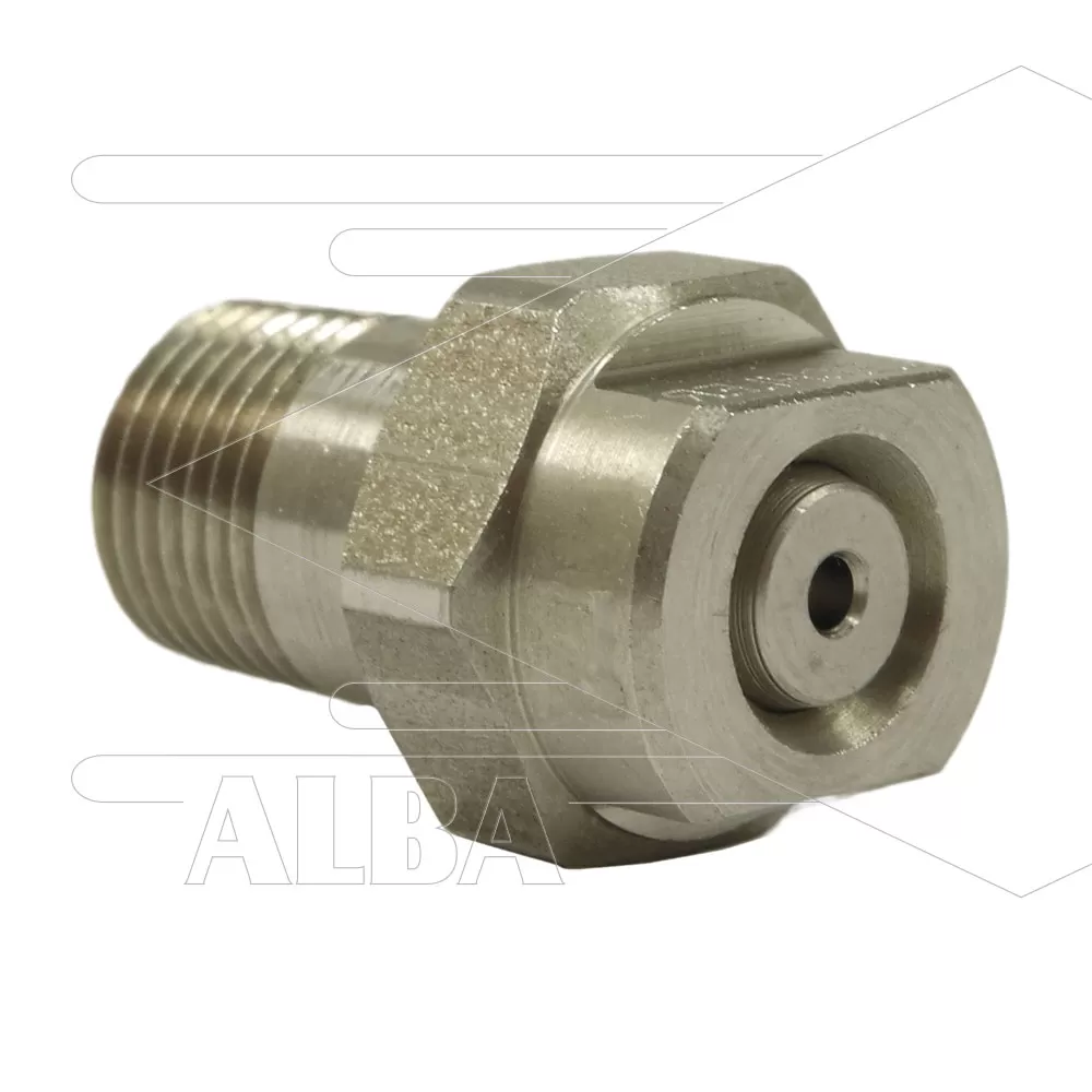 Nozzle 1/8" bu - 00070 - spuithoek 0° - Afbeelding 1