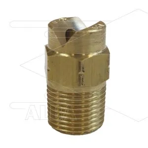 Chemicaliën nozzle - 3/8 bu - 50.120 - Lagedruk - messing