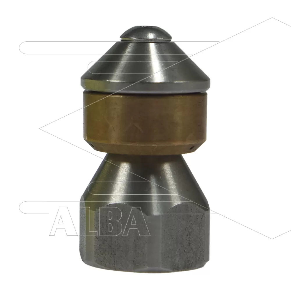 Roterende nozzle 3/8 bi - 4 x 0.95 - Ø25mm - 0.100 - Afbeelding 1
