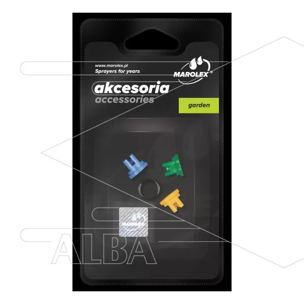 Set van 3 vlakstraalnozzles - Afbeelding 1
