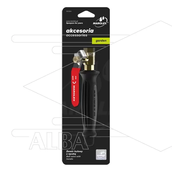 Handgreep met 3/8″ kogelkraan - Afbeelding 1