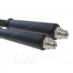 Hogedrukslang - 1SN-DN12 (1/2") - zwart - 180 Bar – Ø19,1mm – 150°C -10m - 2x 1/2"bu - 2x KBS