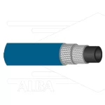 Hogedrukslang - 2SC-08 - (5/16") - Gladde buitenmantel - blauw - 400 Bar - Ø15mm - 150°C