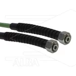 Carwash Slang - Titan Slide - DN06 (1/4") - groen - 300 Bar - Ø12,2mm - max 60°C - 3,5m - 2x M18x1,5 (12L) DKOL - 2x SKB zwart