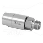 DGS Swivel - recht - 2 lagers - 1/4bi x M14x1,5bu - 275bar