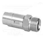 DGS Swivel - recht - 2 lagers - 3/8bi x M22x1,5bu - 275bar