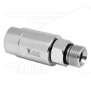 DGLI Swivel - recht - 3 lagers -3/8 bi x 3/8" bu - 275 Bar