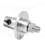 DGF Swivel - haaks met flens - 3 lagers - 3/8 bi x 3/8" bu - 275 Bar