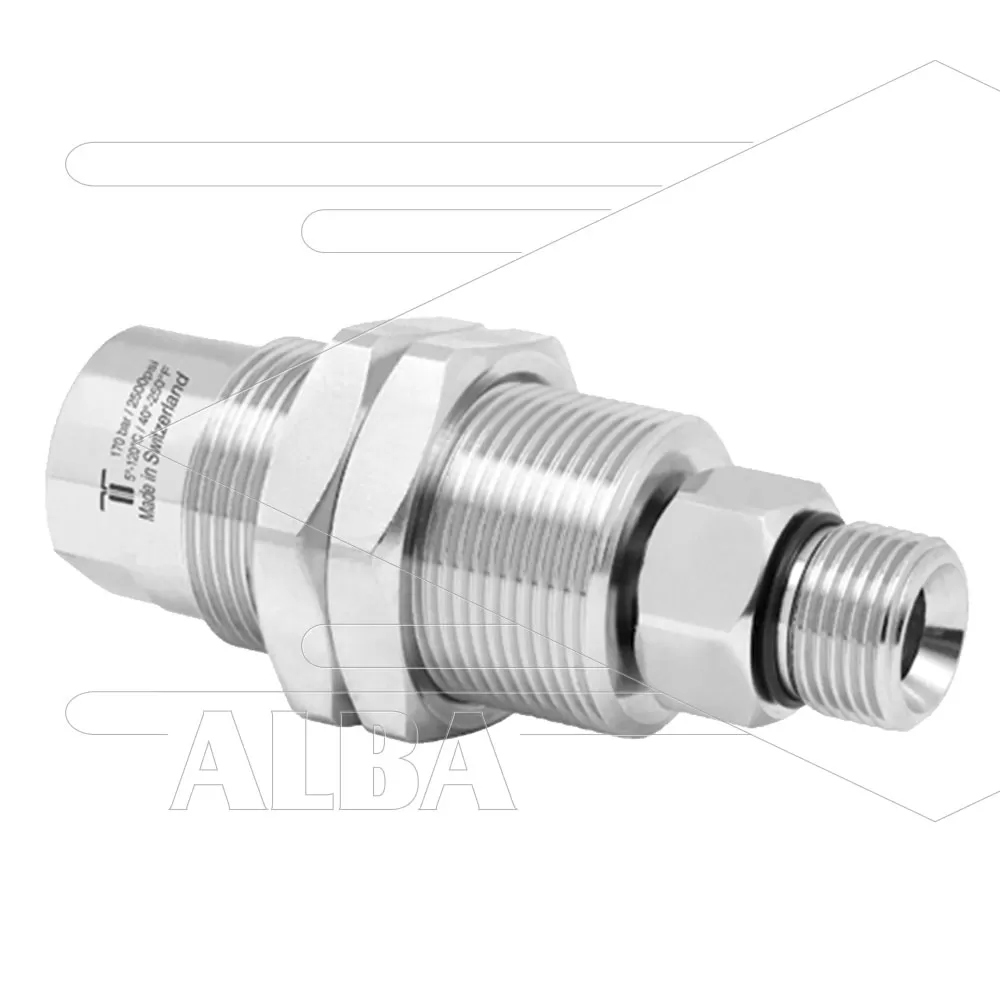 DXGI Swivel - plaatmontage - recht - 3 lagers - 3/8 bi x 3/8" bu - 170 Bar - Afbeelding 1