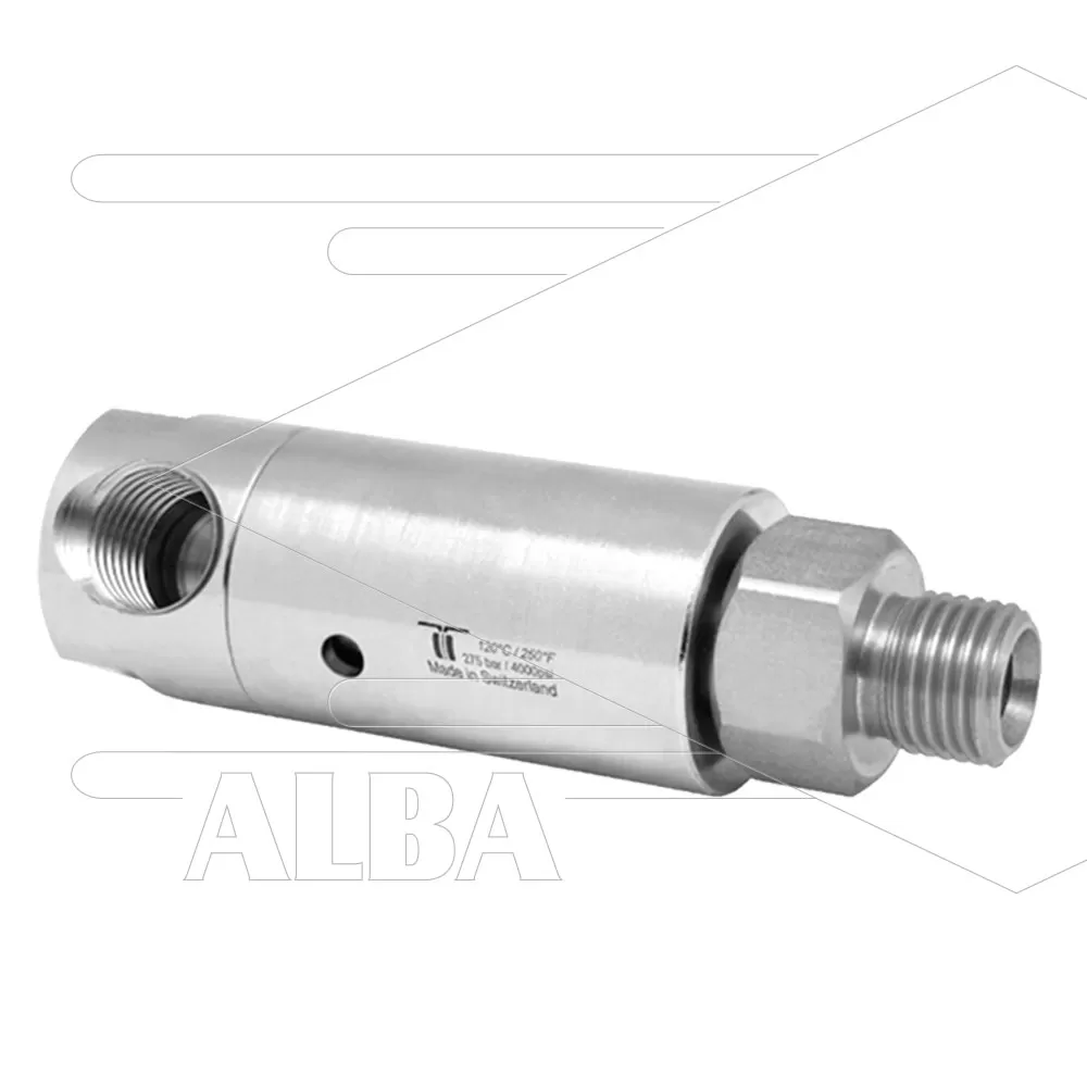DYL Swivel - haaks - 3 lagers - 1/4 bi x 1/4" bu - 275 Bar - Afbeelding 1