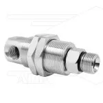 DYGI Swivel - plaatmontage - haaks - 3 lagers - 1/4 bi x 1/4" bu - 275 Bar