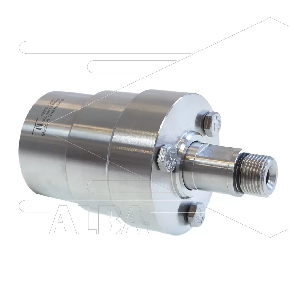 DYT Swivel - recht - 4 lagers - 3/8 bi x 3/8" bu - 350 Bar - Afbeelding 1