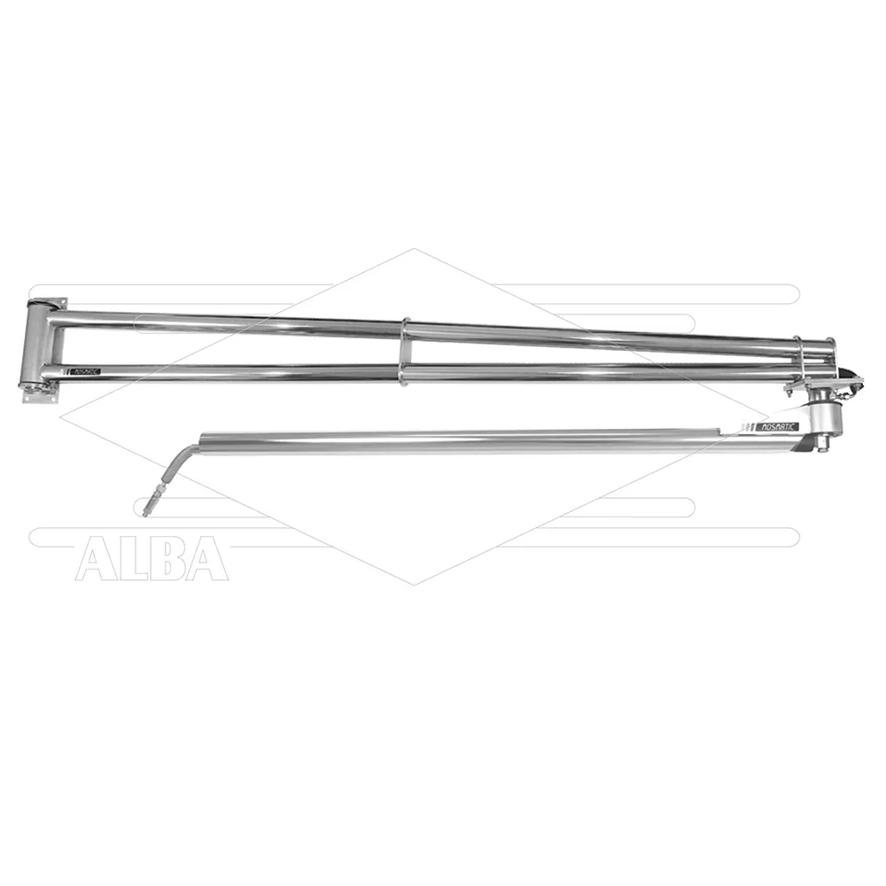 WSA - Zwenkarm verlenging wand - L=4500mm - in: 1/4 bi x uit: 1/4" bu - Afbeelding 1