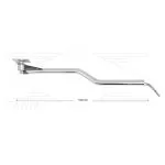 DKZ Zwenkarm plafond L=1450 - Z-uitvoering - in 1/4 bi x uit 1/4" bu