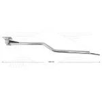 DKZbl Zwenkarm plafond met LED-verlichting L=1550mm - Z-uitvoering - in/uit 1/4 bi