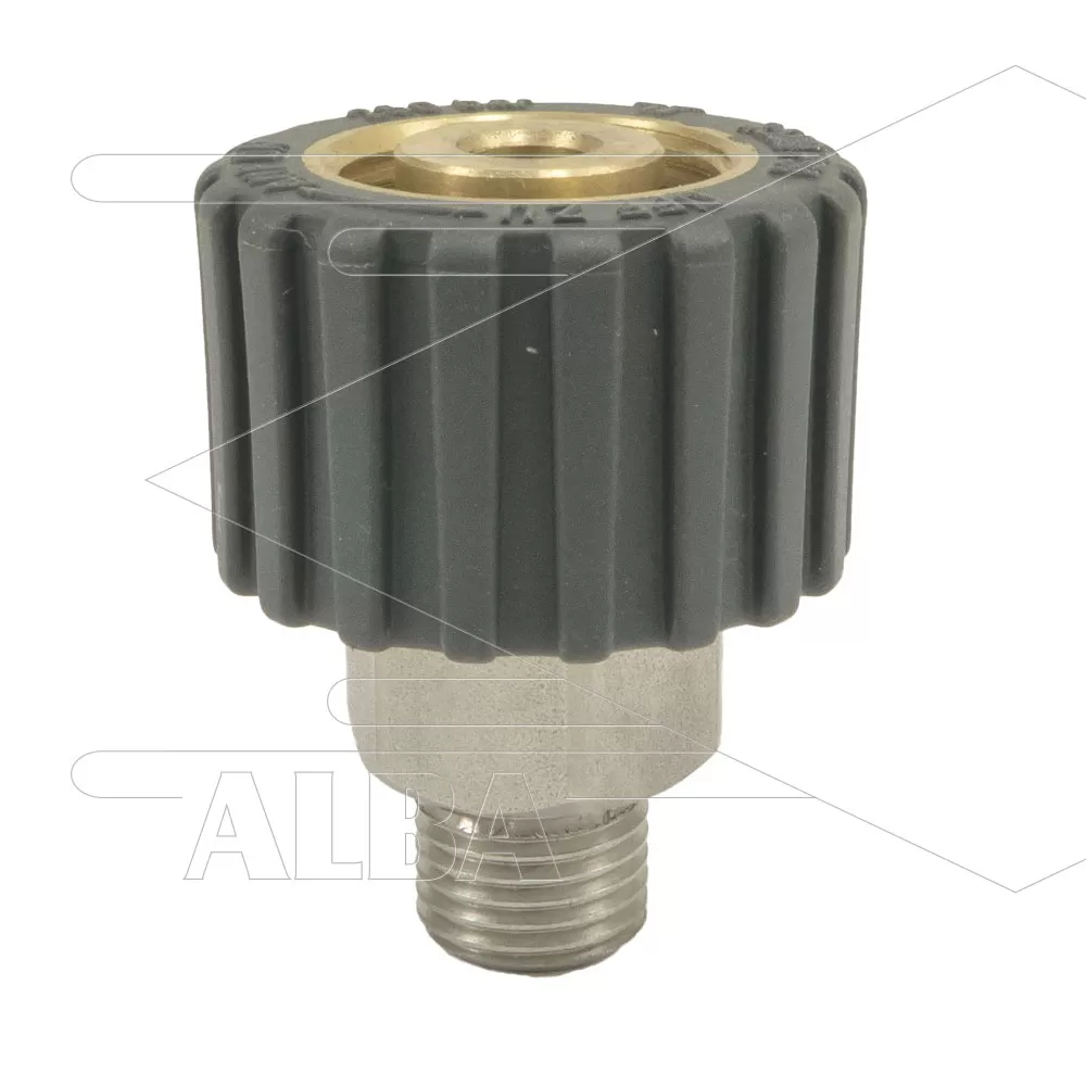 MM70001 M21x1,5 - DKS - Wartel Grijs - 1/4 bu - 1 lager - 250 Bar - Afbeelding 1