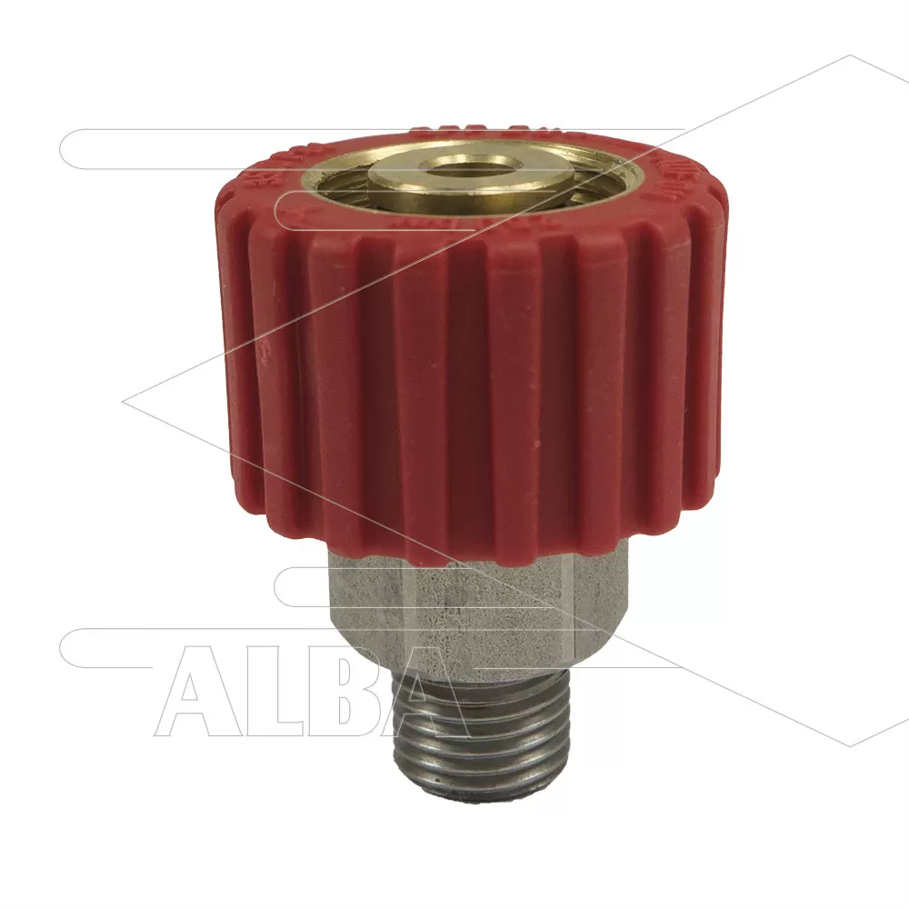 M22x1,5 - DKS - Wartel Rood - 1/4 bu - 1 lager - 250 Bar - Afbeelding 1