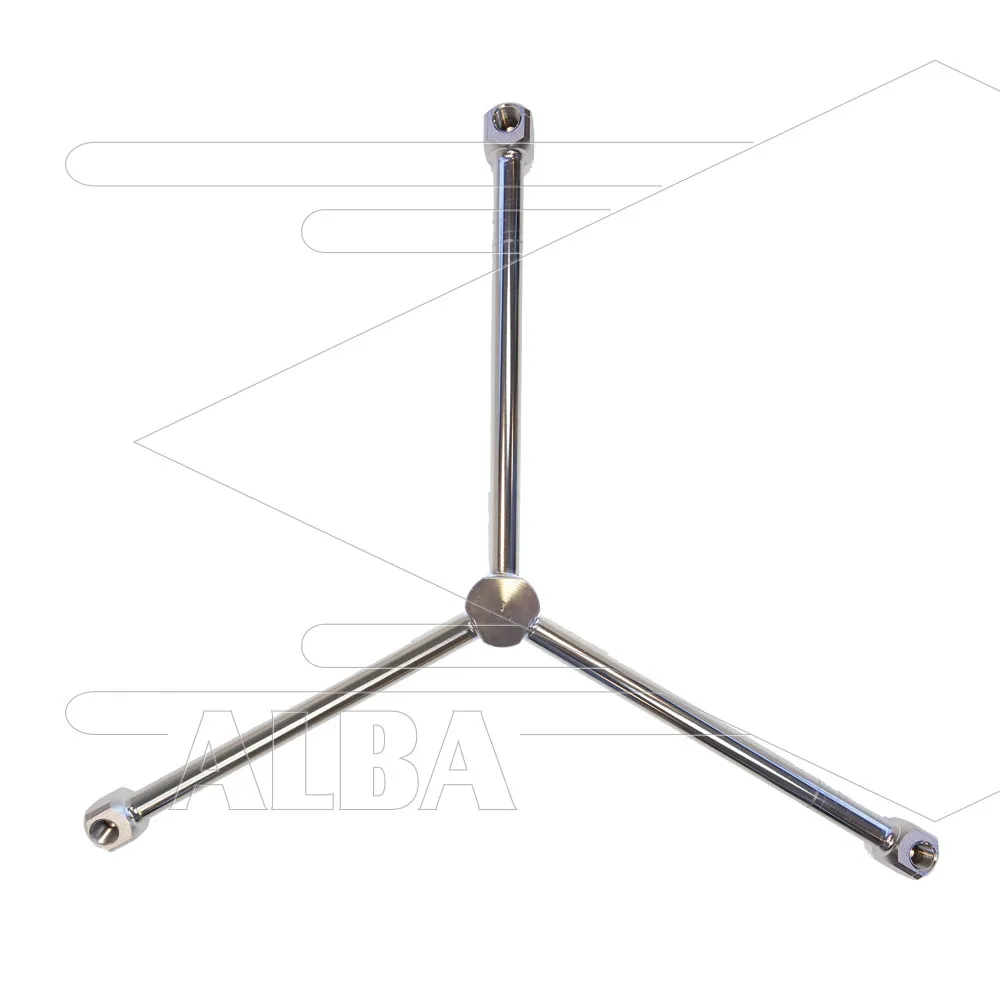 Rotorarm - TKA-3W3 - Ø400mm - 275 Bar - 3/8 bi - nozzle's 3 x 1/4" bi - Afbeelding 1