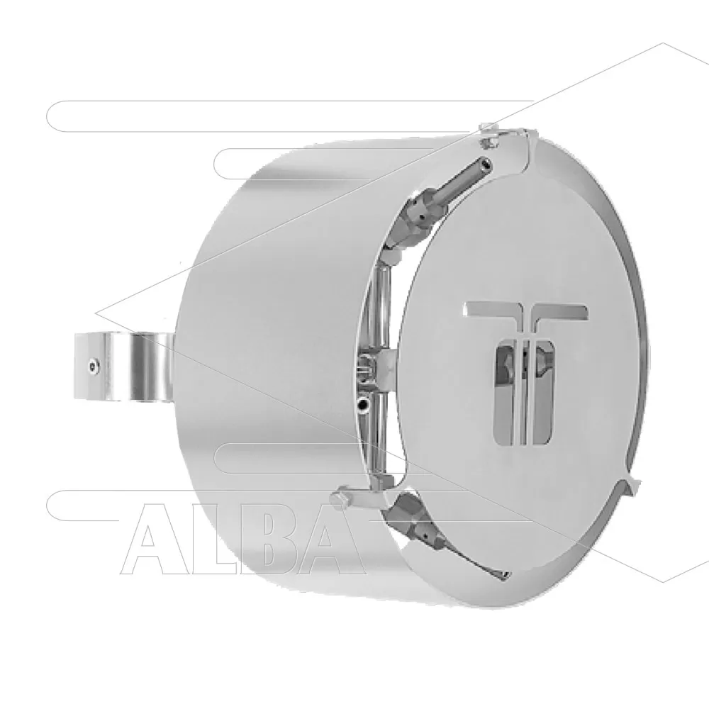 WBP wielwasser - RVS - Ø250mm - Rotorarm 160/160mm - 275 Bar - max 120°C - 3/8 bi - Afbeelding 1