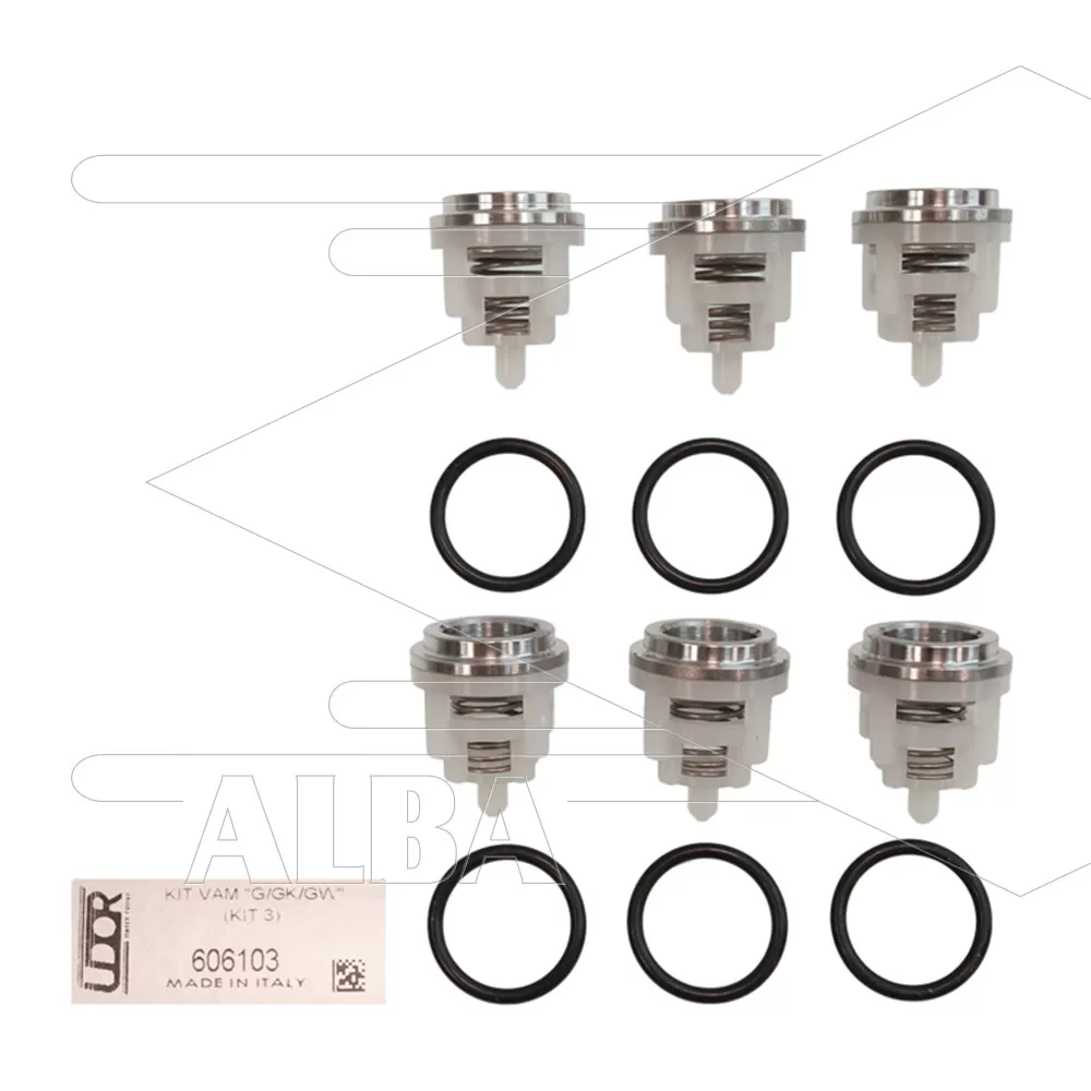 Udor Kit 3 - Kleppenset (6x) - serie G + GK + GW - Afbeelding 1