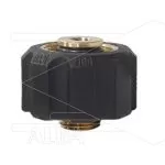 M22x1,5 - snelkoppeling wartel - messing - 250 Bar - Ø14mm - max 150°C - korte uitvoering - 1/4"bu