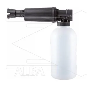 ST73 (ST73.1) - schuimlans - zwart met flacon 1 Ltr – nozzle 1,50mm – tot 300 Bar – tot 15 l/min - 1/4"bi