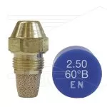 Verstuiver Delavan 2,50 - 60° B - volkegel