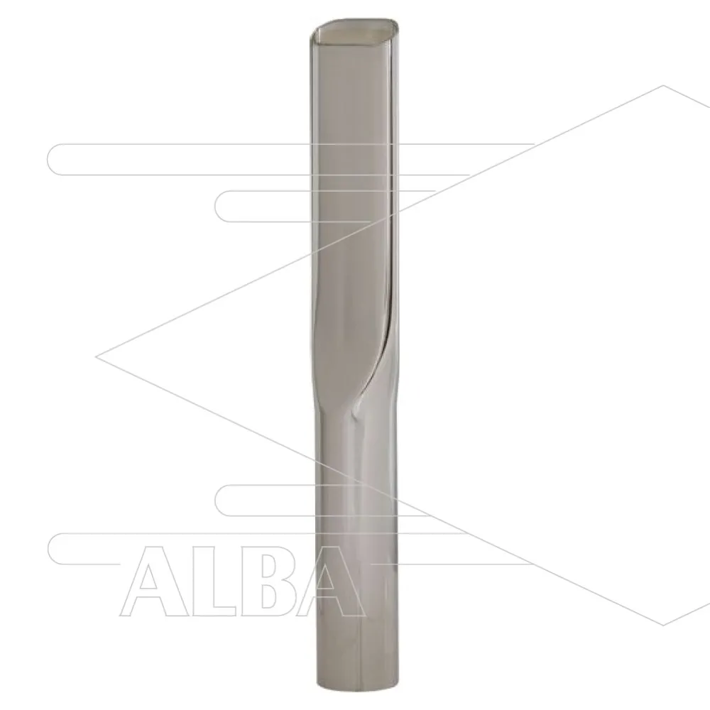 Kierenzuigmond - verchroomd - binnen Ø38mm - L=305mm - Afbeelding 1