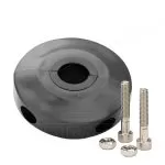 Slangstop universeel Ø10 tot 34mm - Zwart