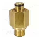 Adapter K-Lock-6 - messing - 3/8" bu x TR22 bi - Kärcher oud naar nieuw