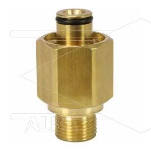 Adapter K-Lock-6 - messing - 3/8" bu x TR22 bi - Kärcher oud naar nieuw