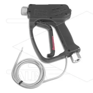 RL600 - Hogedrukpistool - met reed switch - RVS - 600 Bar - 60 l/min - max 100°C - 2 x 3/8" bi