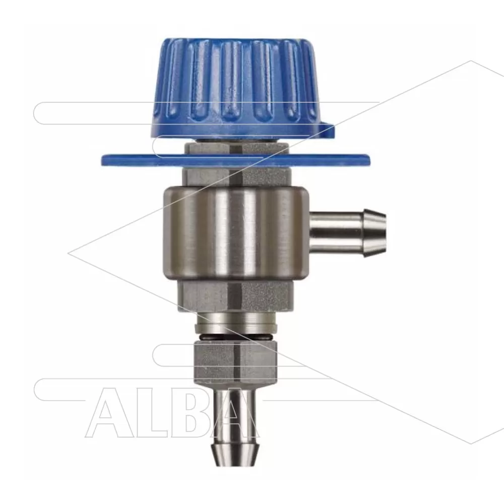 Doseerventiel - ST-161 - Blauw FKM - tule 2x9mm - paneelinbouw - Afbeelding 1