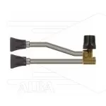 ST53 - Dubbele lans - 210mm - met doseerkraan