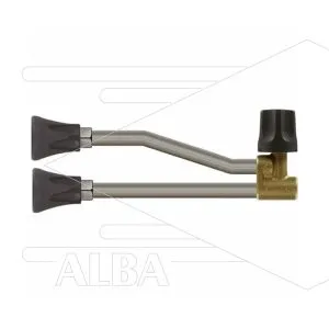 ST53 - Dubbele lans - 210mm - met doseerkraan