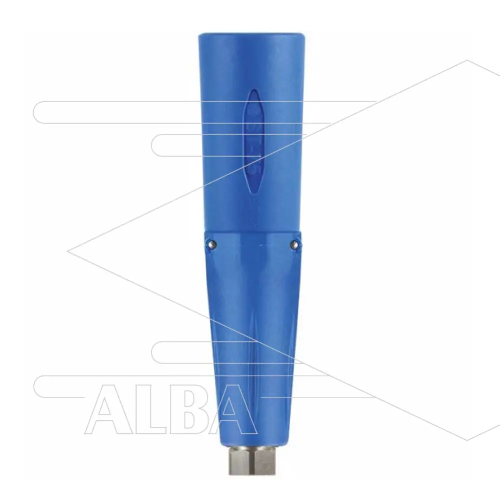 ST75.1 - Schuimkop - nozzle 1,9 - 1/4 bi - RVS - Blauw - Afbeelding 1